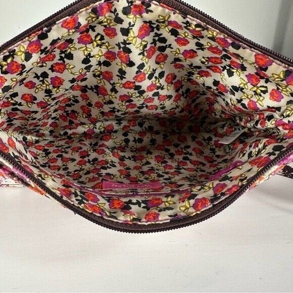 Vera Bradley Houndstooth Tweed Little Hipster Crossbody Medium Organizer Bag - Picture 11 of 13